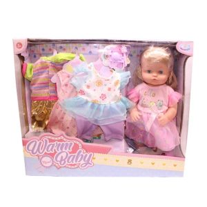 عروسک لباس دار طراحی فانتزی سرگرمی دوست داشتنی کودکان