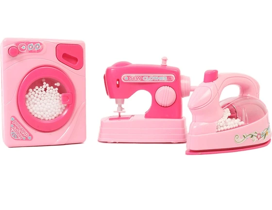 ست چرخ خیاطی اسباب بازی تجربه خلاق و آموزنده