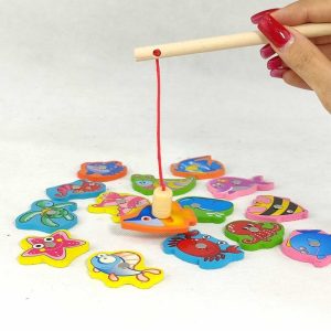 اسباب بازی ماهیگیری اهنربایی سرگرمی اموزشی جذاب کودکان